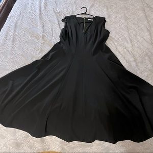 Black Calvin Klein mode dress size 14
